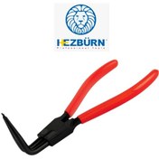 تصویر انبر خار بازکن سایز 8 اینچ سرکج نوک بلند 50 میلیمتر هزبرن HEZBURN مدل 54208EB تایوان 