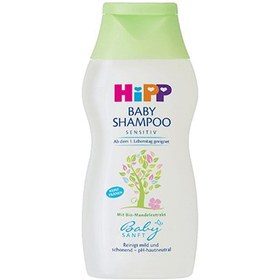 تصویر شامپو سر کودک هیپ مدل SENSITIVE حاوی روغن بادام حجم 200 میل HIPP BABY SHAMPOO SENSITIVE