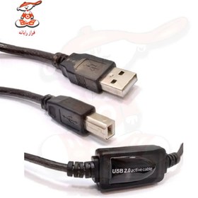 تصویر کابل USB پرینتر مدل بافر دار 