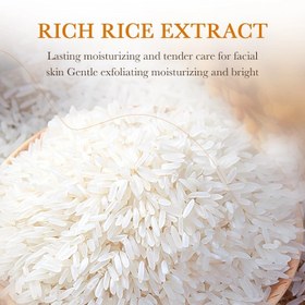 تصویر فوم شستشو صورت براش دار برنج Rice Brush Facial