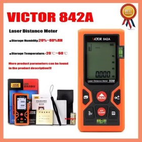 تصویر متر لیزری تا 50 متر مدل VC-842A 