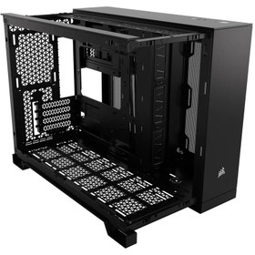 تصویر کیس کامپیوتر کورسیر مدل 2500X Corsair 2500X Mid-Tower Dual Chamber Computer Case