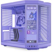تصویر کیس کامپیوتر گیمینگ هایت مدل Y70 Touch Infinite Taro Milk 