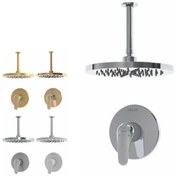 تصویر ملزومات شیر حمام توکار کلار مدل فلور کلاسیک تیپ 1 