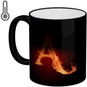 تصویر ماگ حرارتی لومانا طرح A کد MAG0602 