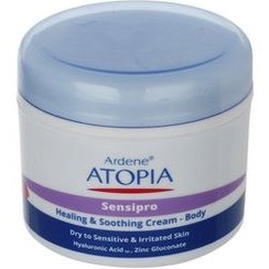 تصویر کرم مرطوب کننده و التیام بخش آردن (Ardene) سری Atopia مدل Sensipro حجم 150 گرم مرطوب کننده و آبرسان آردن