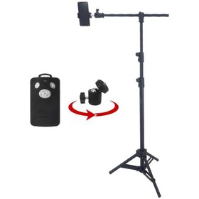 تصویر سه پایه موبایل مادوکس Madox mobile tripod holder G2 مشکی 