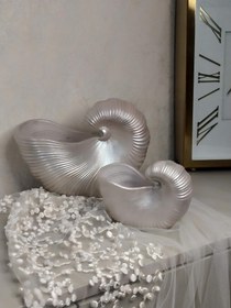 تصویر صدف دکوری جاشمعی 