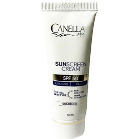 تصویر کرم ضدآفتاب گیاهی SPF50 کنلامکس بدون رنگ (مناسب انواع پوست) 