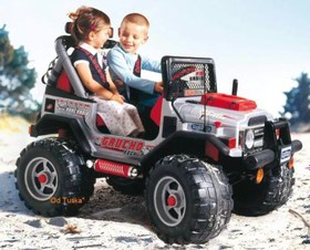 تصویر جیپ دو نفره پگ پرگو Peg-Perego Gaucho Rock'in 