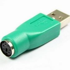 تصویر تبدیل نری USB به PS2(مادگی) 