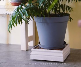 تصویر زیر گلدانی چرخ دار آدلی 