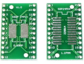 تصویر تبدیل SMD به DIP پکیج SOP24 SSOP24 TSSOP24 