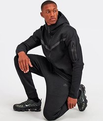 تصویر ست نایکی tech fleece Nike tech fleece black