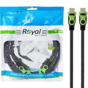 تصویر کابل تصویرHDMI رویال( Royal) طول 5متر 