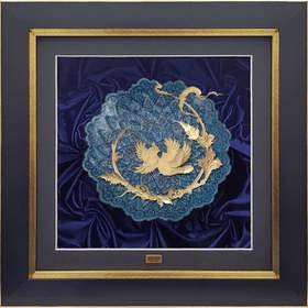 تصویر تابلو طلا مینا مینیاتوری 