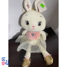 تصویر عروسک خرگوش مخملی 