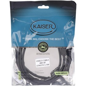 تصویر کابل افزایش طول Kaiser USB 1.5m Kaiser USB 1.5m CABLE