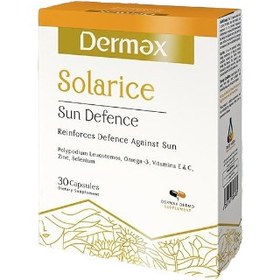 تصویر کپسول سولاریس درمکس 30 عددی Dermax Solarice Caps