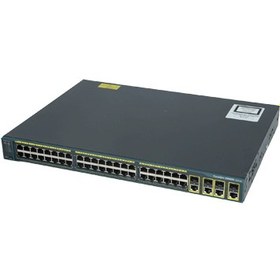 تصویر سوئیچ سیسکو مدل WS-C2960-48TC-L استوک Cisco WS-C2960-48TC-L 48Port Switch Stock