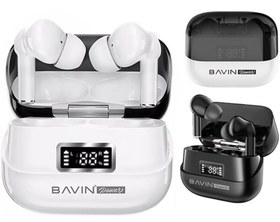 تصویر هندزفری بی سیم باوین BAVIN BA15 Hi-Fi TWS Bluetooth 5.0 Wireless Earphone 