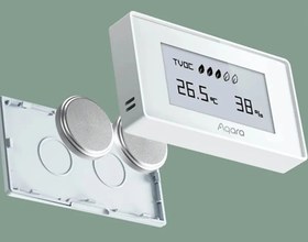 تصویر سنسور دما و تشخیص کیفیت هوا هوشمند آکارا مدل Aqara TVOC Air Quality Monitor (سفارشی 25 روز کاری) 