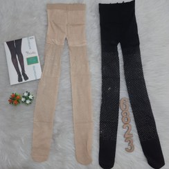 تصویر جورابشلواری شیشه ای پشت نگین Penti کد 8623 (ویدئو) 