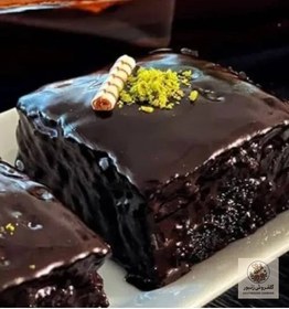 تصویر کیک براونی کافی شاپی | کد: ZNB-RP8 