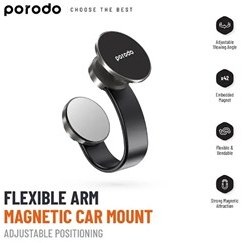 تصویر هولدر گوشی پرودوFlexible Arm magnetic car mount Flexible Arm magnetic car mount