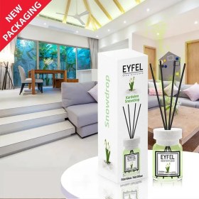 تصویر اسانس خوشبو کننده هوا ایفل رایحه گل برفی kardelen 