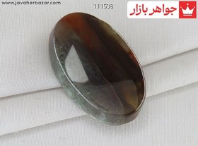 تصویر نگین عقیق خزه ای کد 111538 