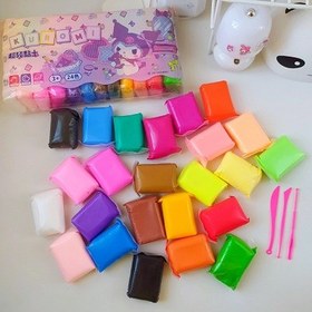 تصویر خمیر کلی 24 رنگ 