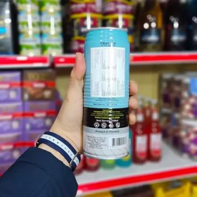 تصویر آب نارگیل تای کوکو thai coco تایلندی 520 میلی لیتر باکس 24 عددی Thaicoco Coconut Water CAN 520 ml