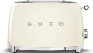 تصویر توستر اسمگ مدل TSF01CR کرم SMEG TSF01CR Toaster