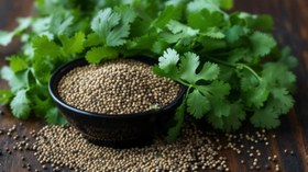 تصویر تخم گشنیز - 1 سیر Coriander seeds