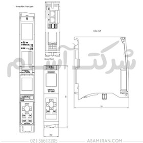 تصویر پردازنده سری 1511 زیمنس مدل 6ES7511-1AK02-0AB0 