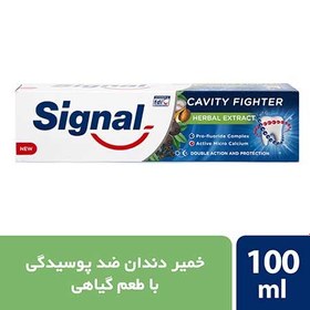 تصویر خمیر دندان ضد پوسیدگی گیاهی سیگنال 100 میلی لیتر Signal Cavity Fighter