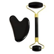 تصویر ماساژور صورت سنگ آبسیدین ریلکس رولر سنگ آبسیدین RELAX