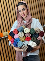 تصویر شال کنفی الیاف طبیعی a176 
