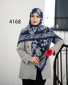 تصویر روسری نخ وال (نخ پنبه ) کد:4165 