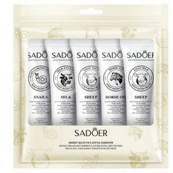تصویر پک 5 عددی کرم مرطوب کننده سادور Sadoer Hand Cream (150gr) 