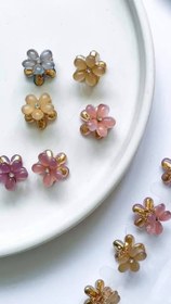 تصویر کلیپس کریستالی مینی - آبی 