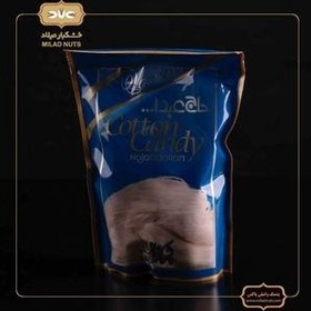 تصویر پشمک وانیلی پاکتی Vanilla cotton candy sachet