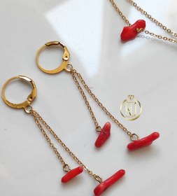 تصویر ست کامل سنگ مرجان ویژه یلدا 