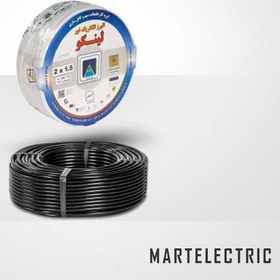 تصویر کابل برق افشان 2 در 2.5 (2.5×2) البرز الکتریک نور (لینکو) flexible Cable 2*2.5 Alborz Electric Noor (LINCO)