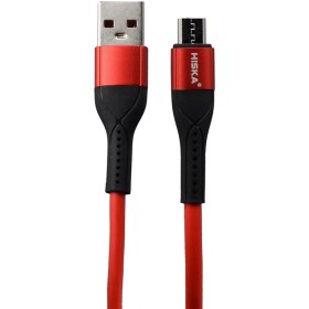 تصویر کابل تبدیل USB به Micro USB هیسکا مدل LX-301 طول 1 متر 