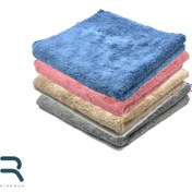 تصویر دستمال مایکروفایبر بدون دوخت Microfiber Towel 