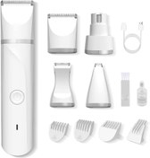 تصویر کیت آرایش موبر برقی حیوانات خانگی با 4 سر برند: Blinggo کد : N100 ا Grooming Kit Electric Pet Hair Clipper with 4 Heads Brand: Blinggo Code: N100 Grooming Kit Electric Pet Hair Clipper with 4 Heads Brand: Blinggo Code: N100