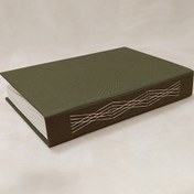 تصویر بولت ژورنال، اسکرپ‌بوک و دفتر طراحی دست ساز A5 – به رنگ درخت 