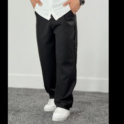 تصویر شلوار بگ پارچه ای مازراتی مردانه | قد 110 سانت 